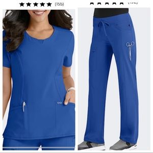 Cherokee Infinity Scrubs top sz XS bottoms sz M